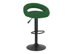 Banco|vidaxl Bancos de bar 2 pcs veludo -escuro Verde
