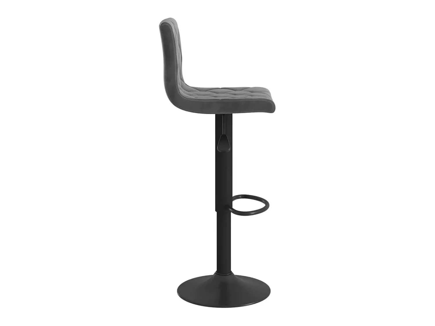 Banco| Bancos de bar 2 pcs veludo -escuro PT251475 Cinzento