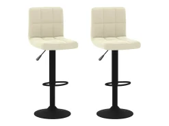 Sale Bancos de bar 2 pcs veludo PT967731 Creme