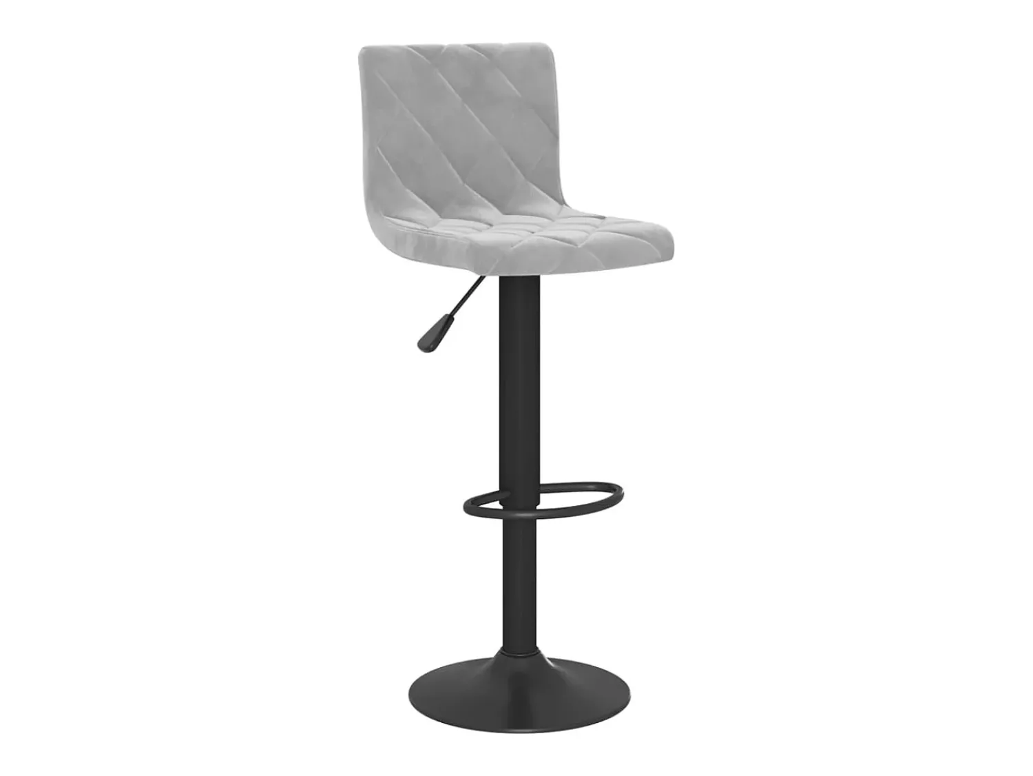 Bancos de bar 2 pcs veludo -claro PT188659^ Banco