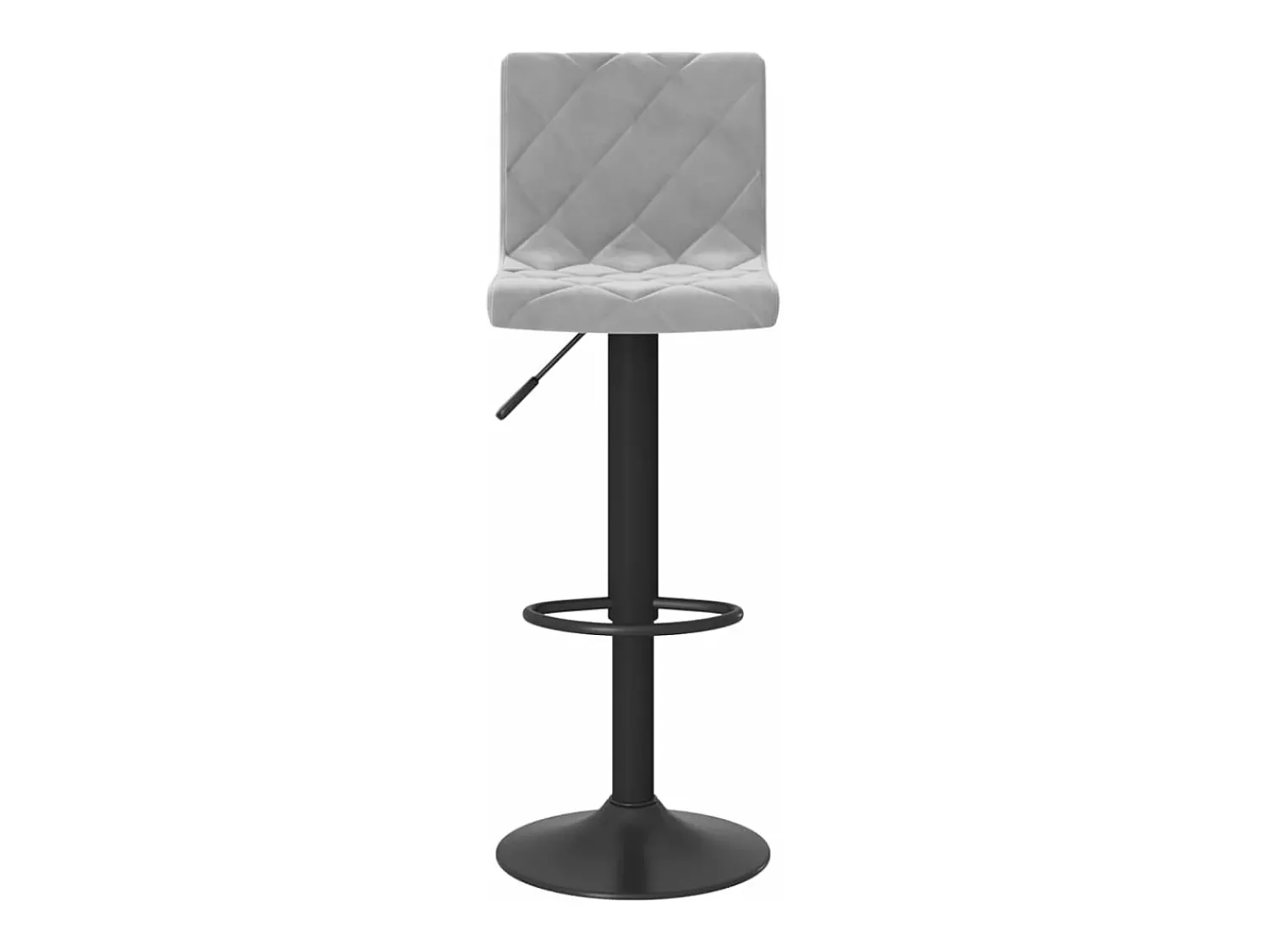 Bancos de bar 2 pcs veludo -claro PT188659^ Banco