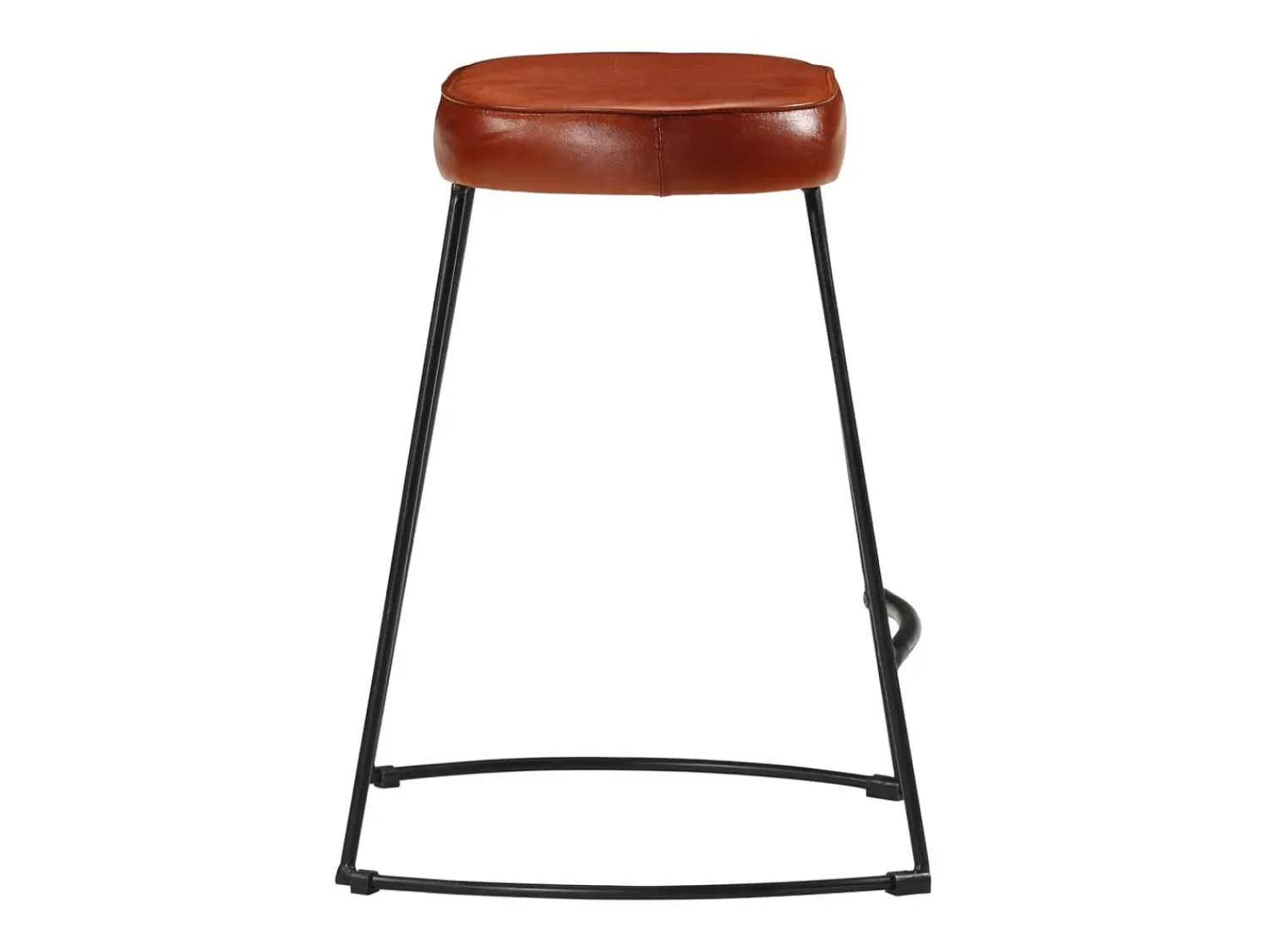 Banco|vidaxl Bancos de bar 2 pcs 40x29,5x53 cm -escuro Castanho