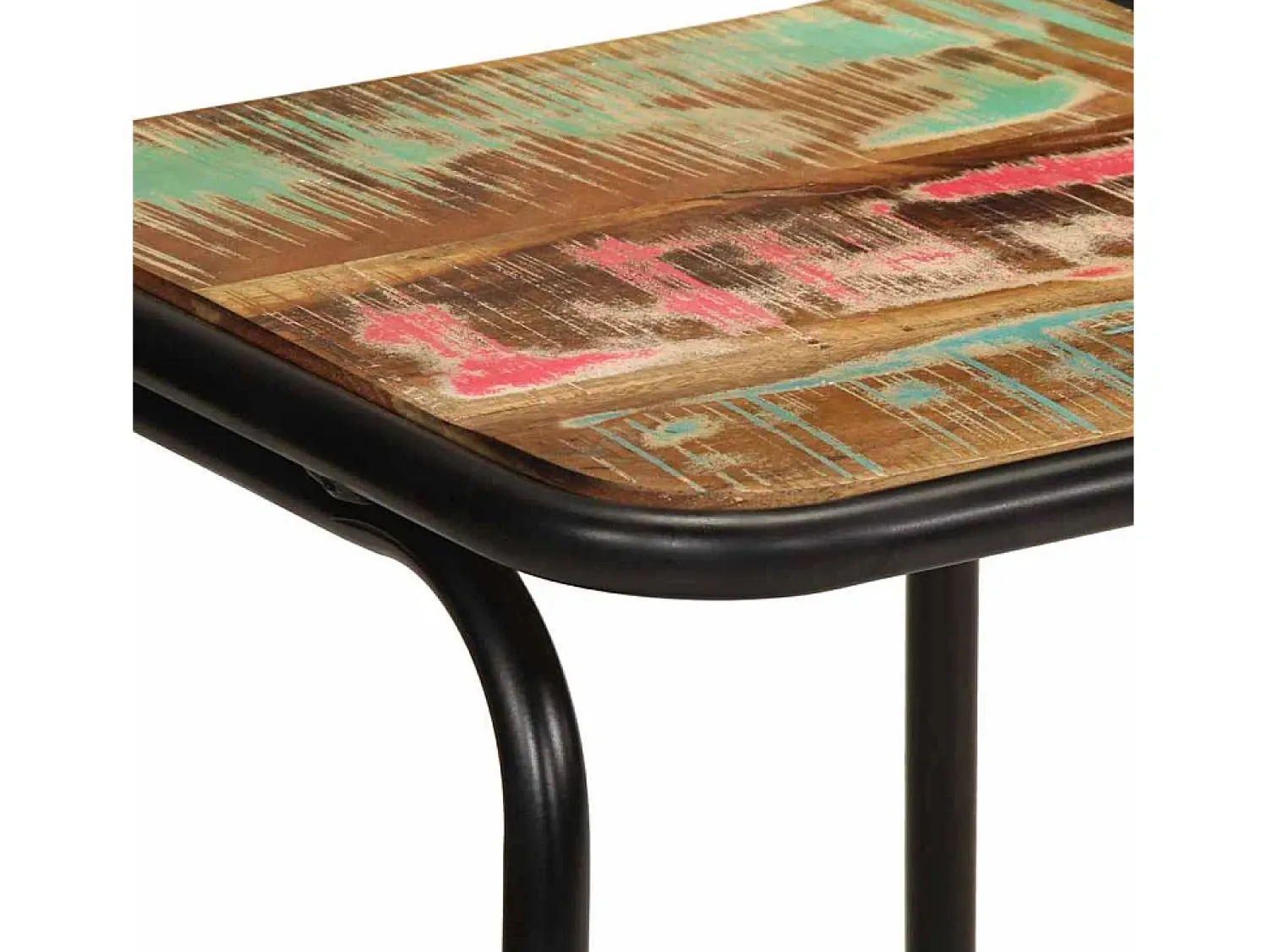 Sale vidaxl Bancos de bar 2 pcs 46x35,5x70 cm Madeira Maciça Recuperada Natural claro
