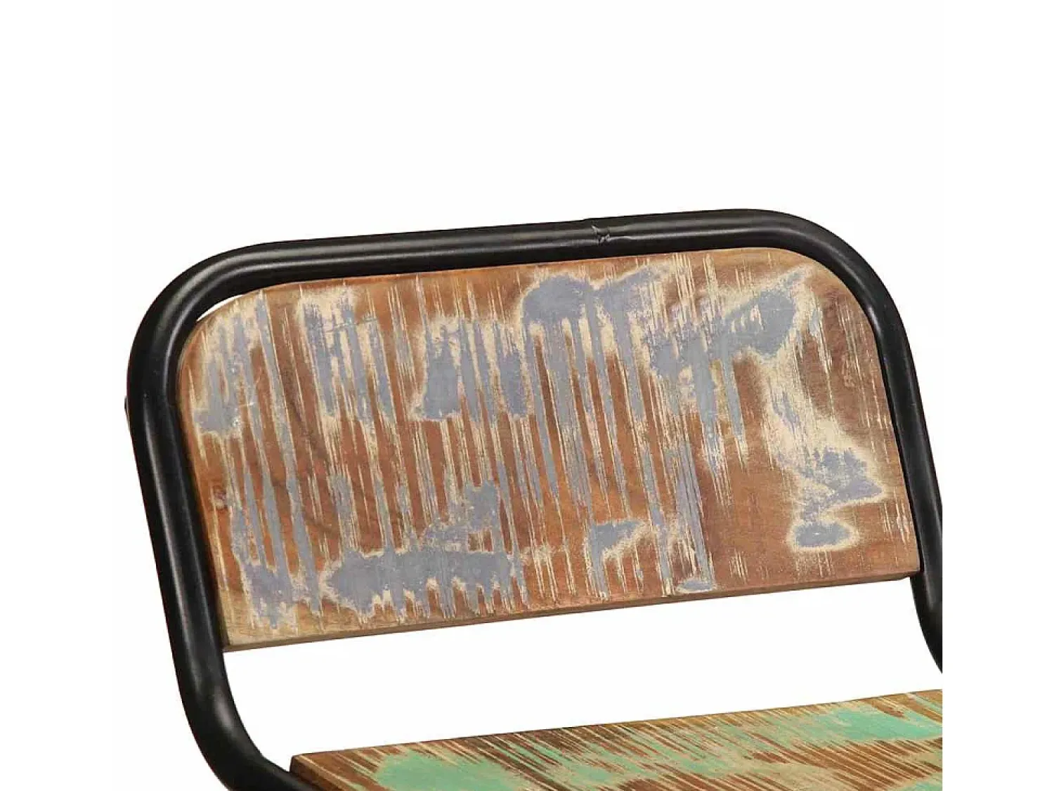 Banco|vidaxl Bancos de bar 2 pcs 46x35,5x70 cm Madeira Maciça Recuperada Natural claro