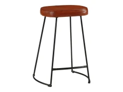 Banco* Bancos de bar 2 pcs 41x29x62 cm -escuro PT312481 Castanho