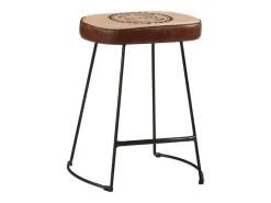 Outlet vidaxl Bancos de bar 2 pcs 40x29,5x53 cm -escuro Castanho