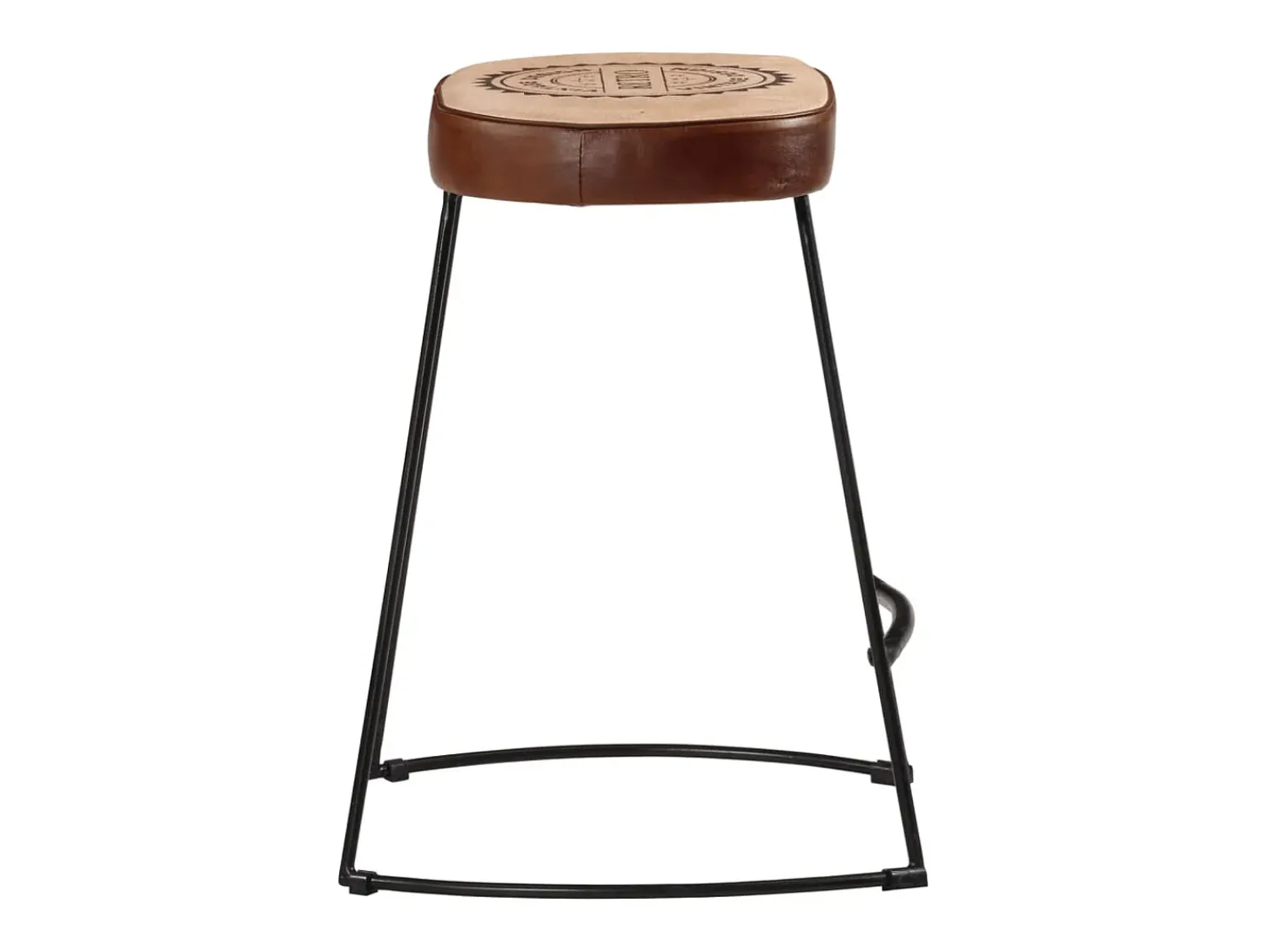 Outlet vidaxl Bancos de bar 2 pcs 40x29,5x53 cm -escuro Castanho