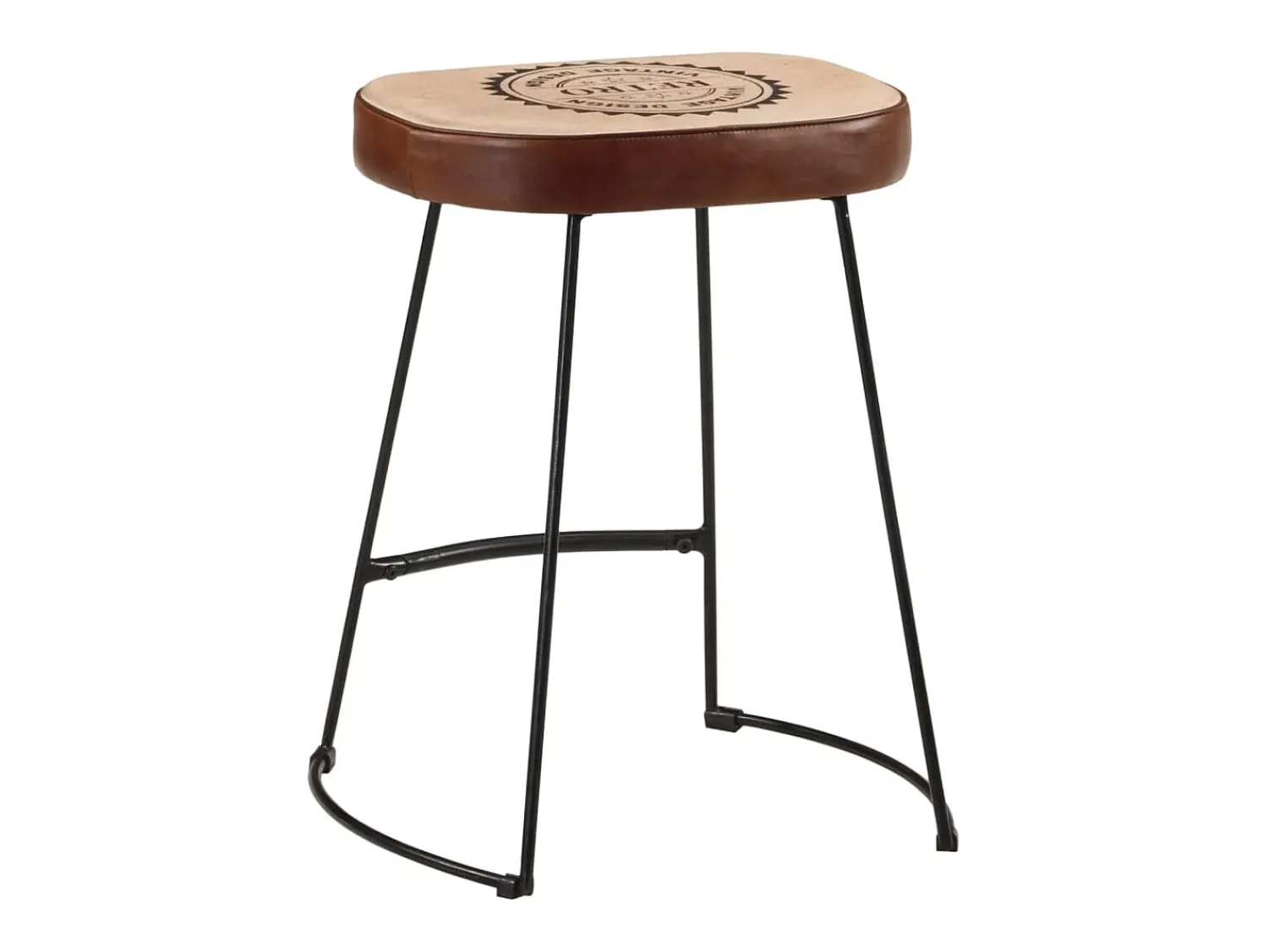 Outlet vidaxl Bancos de bar 2 pcs 40x29,5x53 cm -escuro Castanho