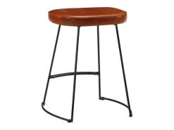 Hot Bancos de bar 2 pcs 40x29,5x53 cm -escuro PT679735 Castanho