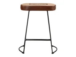 Banco| Bancos de bar 2 pcs 40x29,5x53 cm -escuro PT733358 Castanho