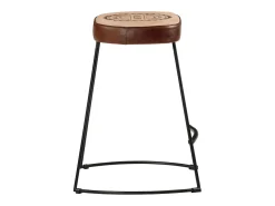 Banco| Bancos de bar 2 pcs 40x29,5x53 cm -escuro PT733358 Castanho