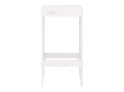 Banco| Bancos de bar 2 pcs 40x36x75 cm madeira de pinho maciça PT194866 Branco