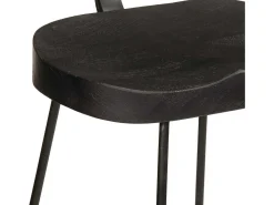 vidaxl Bancos de bar 2 pcs 49x43x103 cm madeira de mangueira maciça^ Banco