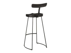 vidaxl Bancos de bar 2 pcs 49x43x103 cm madeira de mangueira maciça^ Banco