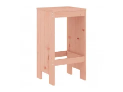 Banco| Bancos de bar 2 pcs 40x36x75 cm madeira de douglas maciça PT968357 Castanho