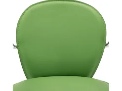 vidaxl Bancos de bar com apoios de braços 2 pcs couro artificial^ Banco