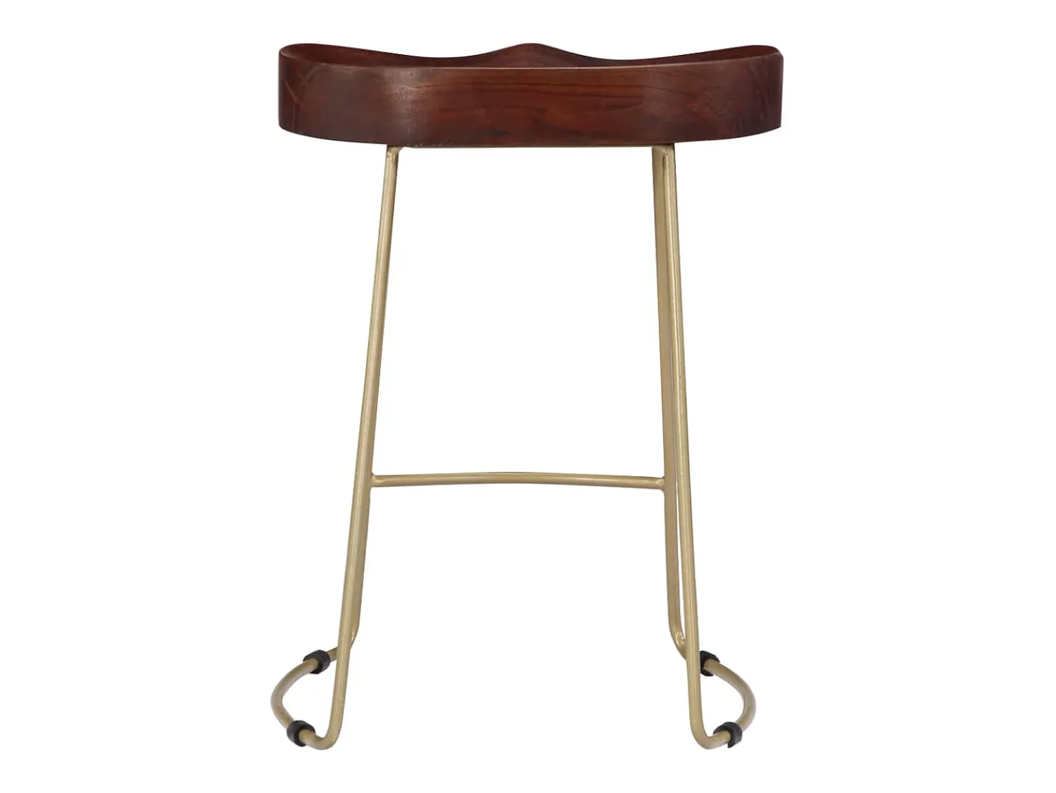 Outlet vidaxl Bancos de bar Gavin 2 pcs madeira mangueira maciça Natural claro