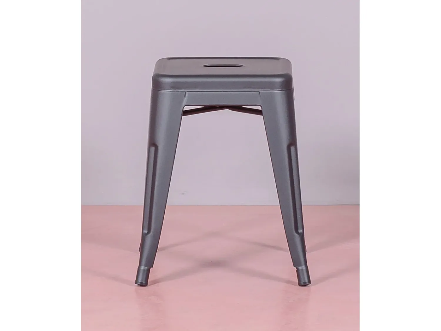 Nest Dream Banqueta baixa em aço industrial (45cm) - Bistro -^ Banco