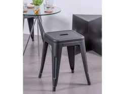 Nest Dream Banqueta baixa em aço industrial (45cm) - Bistro -^ Banco