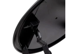 Banco*5five Banqueta Dobrável Preta "Basic" 44cm - Design Moderno Preto