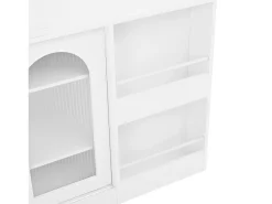 Hauss Spole Bar giratório com 2 portas de vidro - Tampo reversível -^ Móvel De Bar