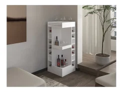 Acessórios De Arrumação|Acessório Vinho E Bar| Barra de esquina Lyman, MQZ Branco