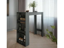 Online Vicco Bartisch antracite 45x110x106 repose Cinza antracite