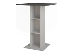 Vicco Bartisch antracite/branco 75x75x106 repose^ Móvel De Bar