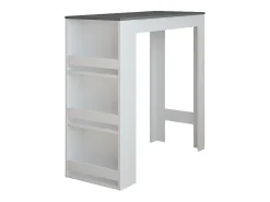 Móvel De Bar*Vicco Bartisch branco/antracite 45x110x106 repose Cinza antracite