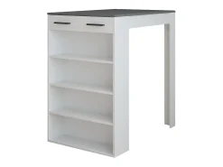 Hot Vicco Bartisch branco/antracite 67x100x106 repose Cinza antracite