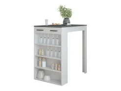 Hot Vicco Bartisch branco/antracite 67x100x106 repose Cinza antracite