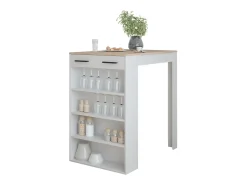 Móvel De Bar|Vicco Bartisch /sonoma 67x100x106 repose Branco