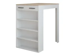 Móvel De Bar|Vicco Bartisch /sonoma 67x100x106 repose Branco