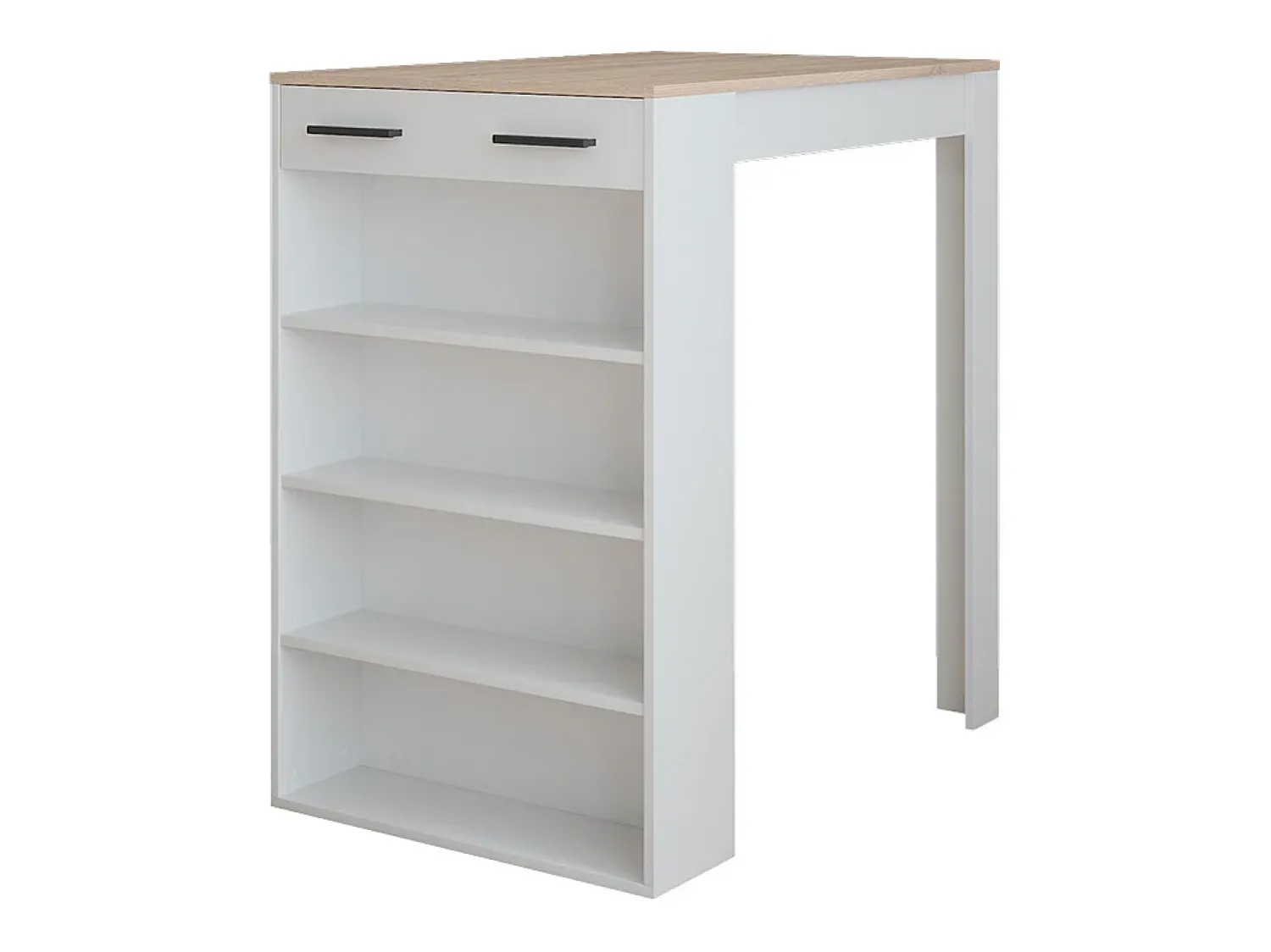 Móvel De Bar|Vicco Bartisch /sonoma 67x100x106 repose Branco
