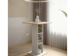 Vicco Bartisch /sonoma 75x75x106 repose^ Móvel De Bar