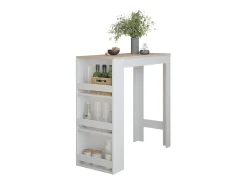 Móvel De Bar*Vicco Bartisch /sonoma 45x110x106 repose Branco