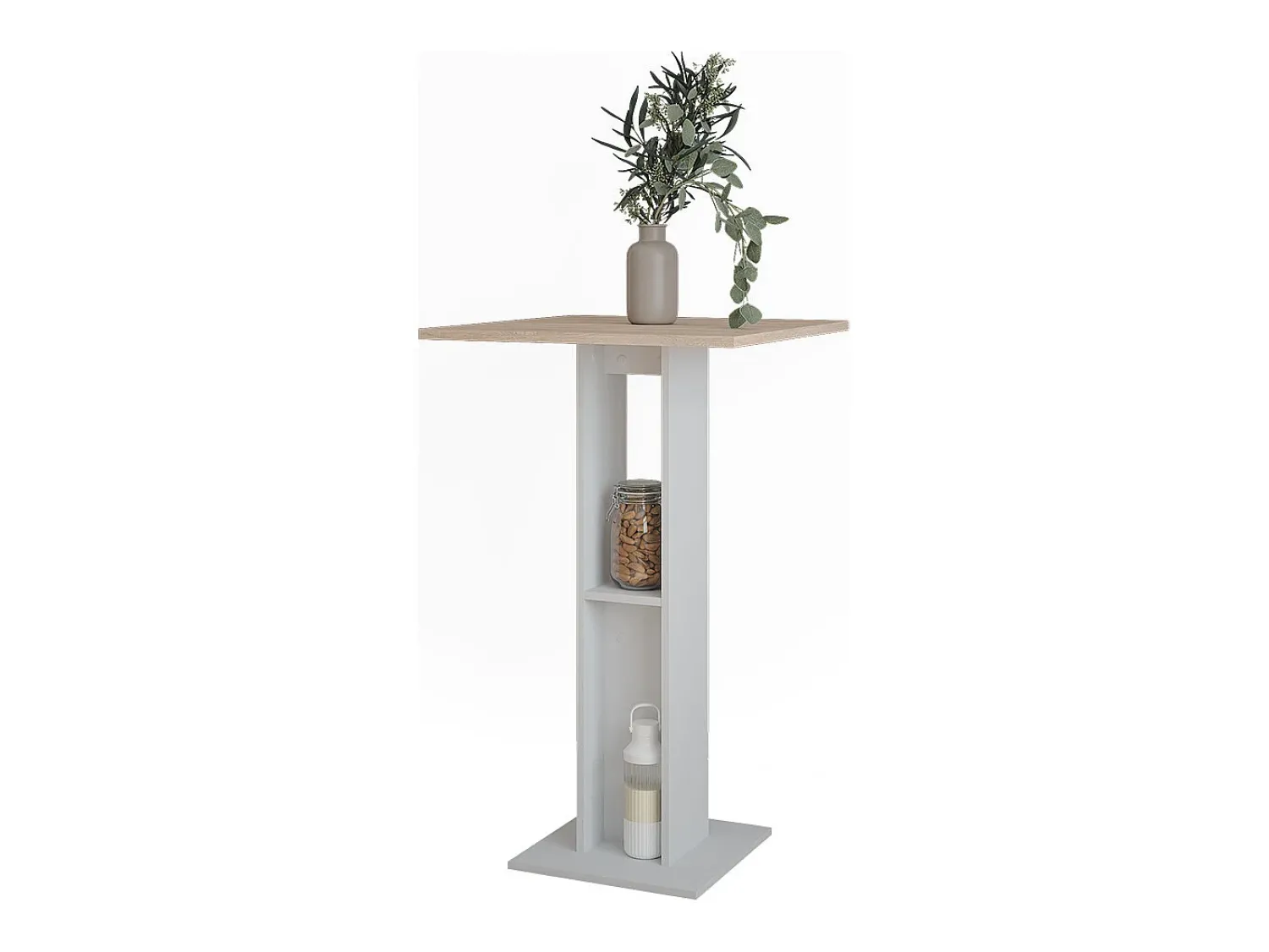 Vicco Bartisch /sonoma 65x65x106 repose^ Móvel De Bar
