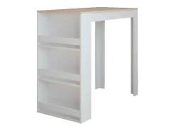 Móvel De Bar*Vicco Bartisch /sonoma 57x117x106 repose Branco
