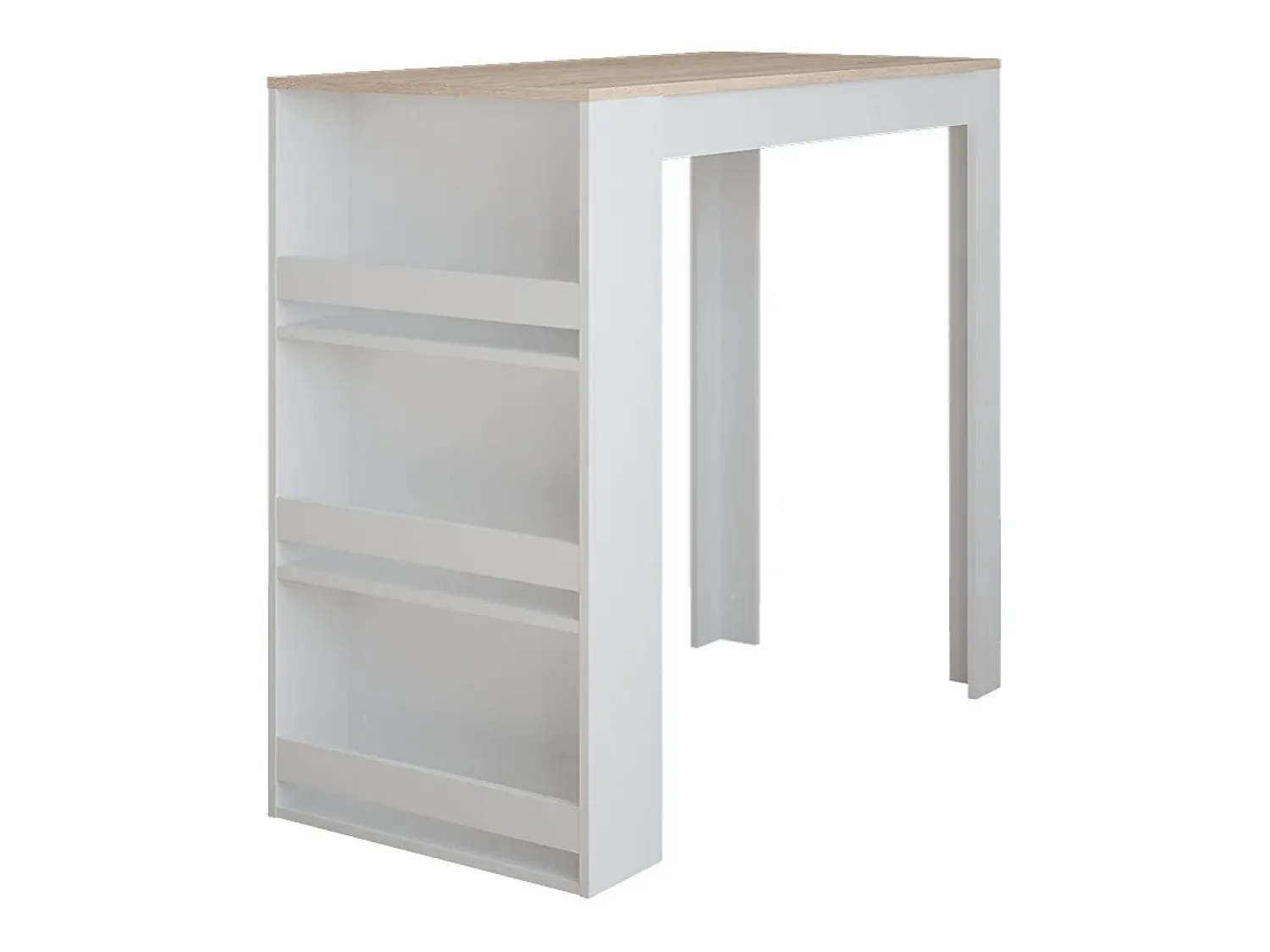 Móvel De Bar*Vicco Bartisch /sonoma 57x117x106 repose Branco