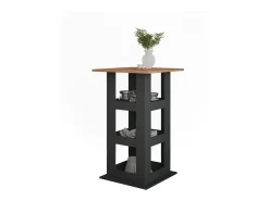 Vicco Bartisch carvalho goldkraft/antracite 65x65x106 repose^ Móvel De Bar
