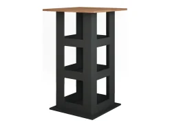 Vicco Bartisch carvalho goldkraft/antracite 65x65x106 repose^ Móvel De Bar
