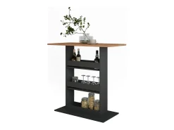 Vicco Bartisch carvalho goldkraft/antracite 110x55x106 repose Natural escuro