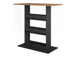 Vicco Bartisch carvalho goldkraft/antracite 110x55x106 repose Natural escuro