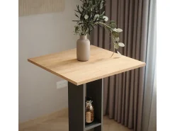 Vicco Bartisch carvalho goldkraft/antracite 65x65x106 repose^ Móvel De Bar