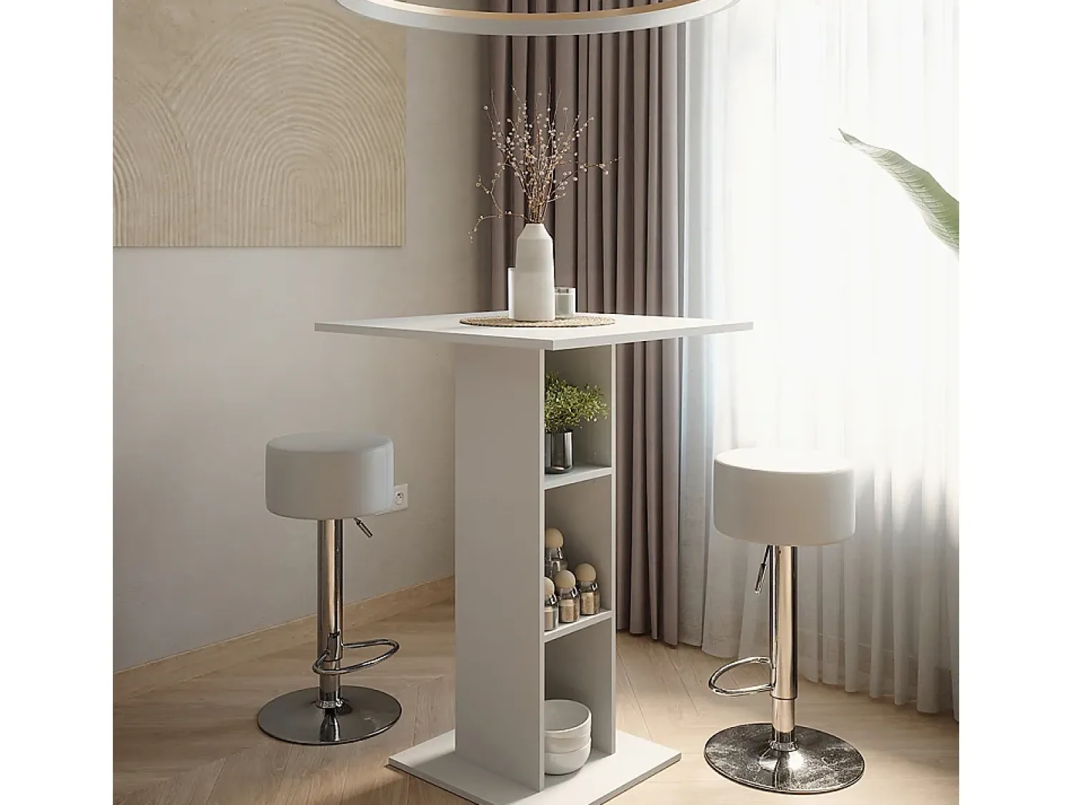Vicco Bartisch-Set 75x75x106 repose^ Móvel De Bar