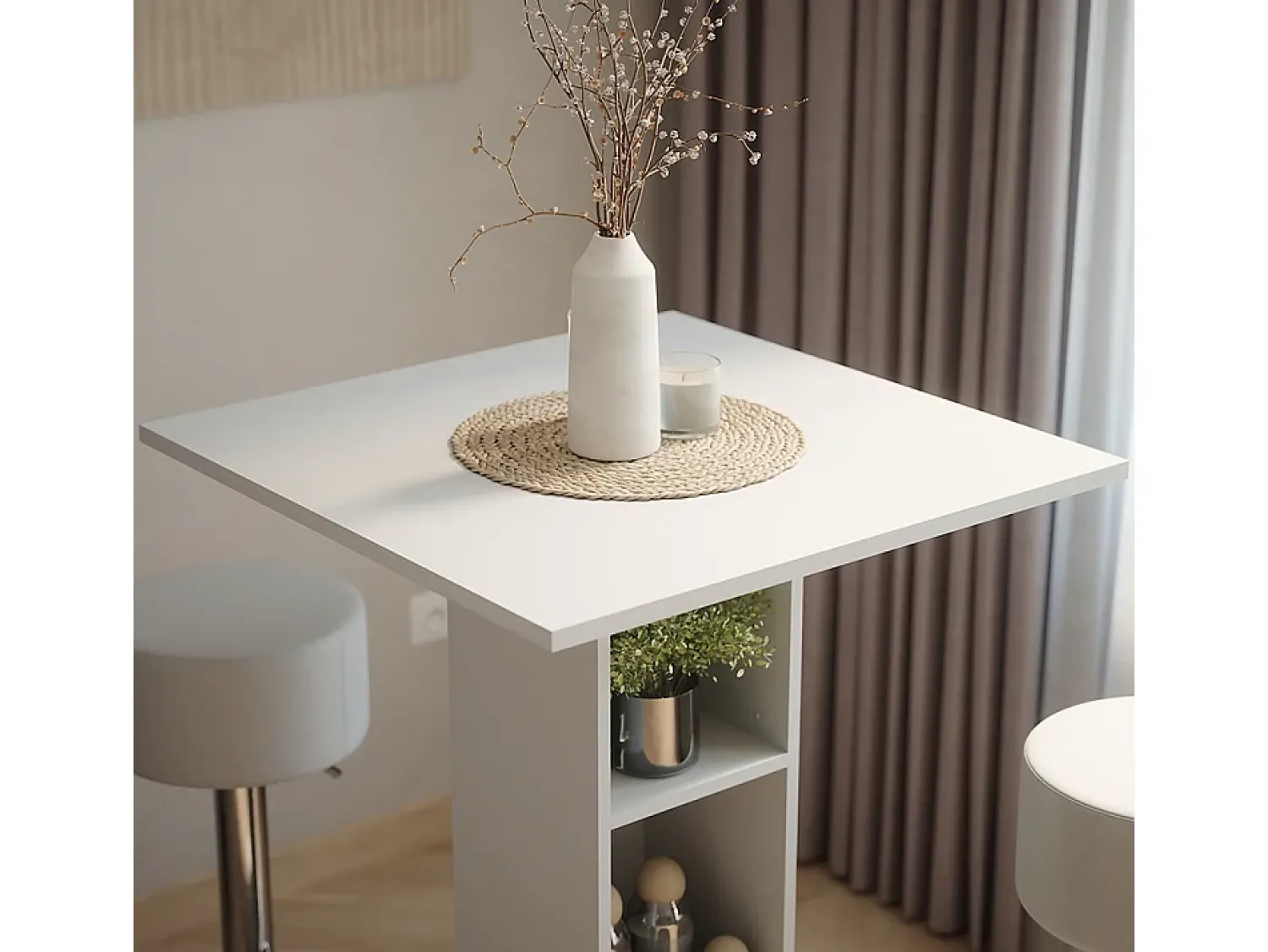 Vicco Bartisch-Set 75x75x106 repose^ Móvel De Bar