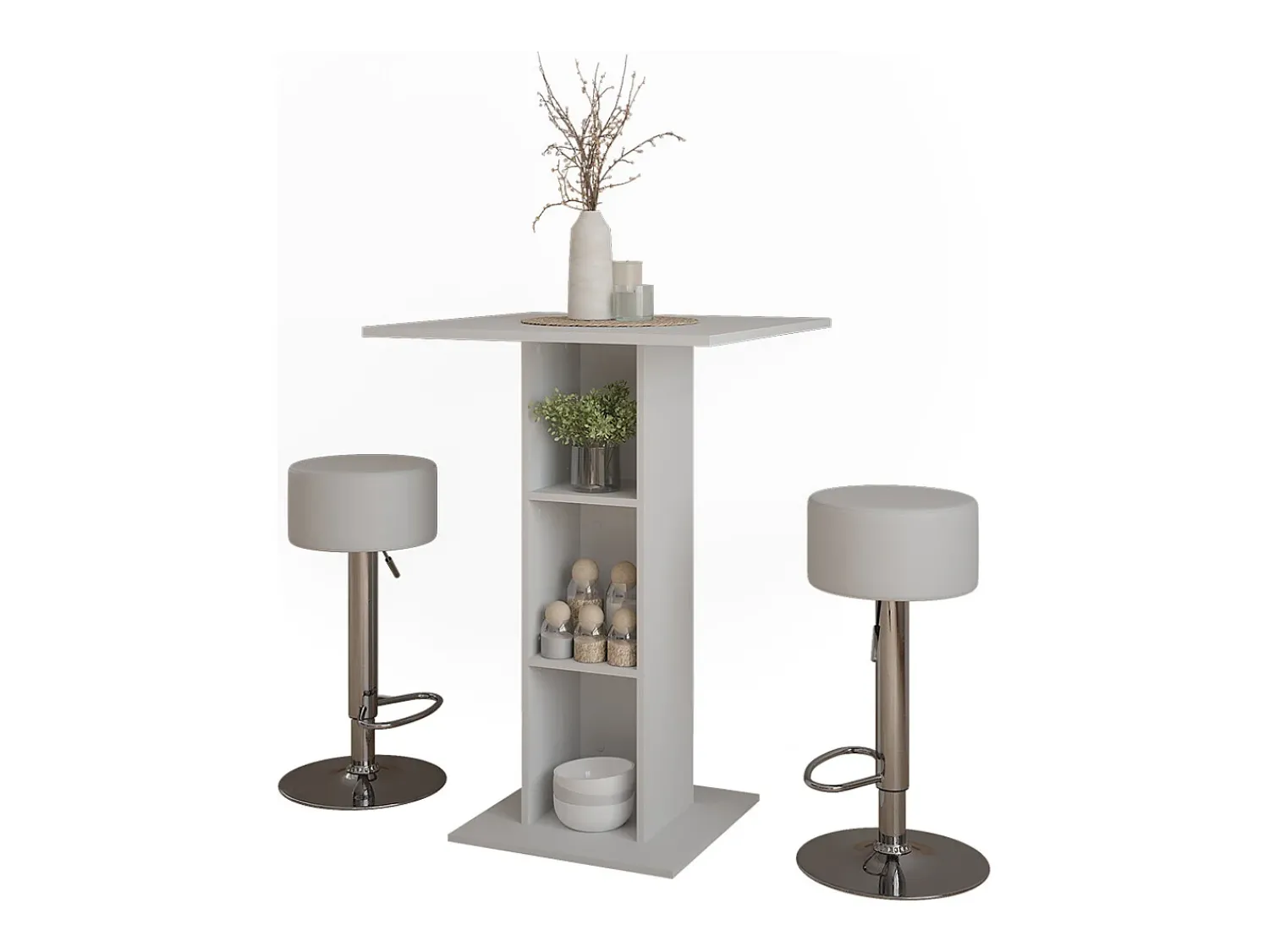 Vicco Bartisch-Set 75x75x106 repose^ Móvel De Bar
