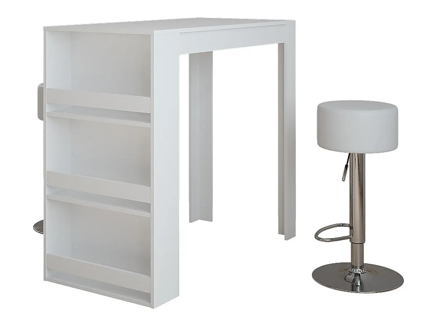 Móvel De Bar|Vicco Bartisch-Set 57x117x106 repose Branco