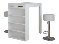 Móvel De Bar|Vicco Bartisch-Set 67x100x106 repose Branco