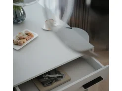 Móvel De Bar|Vicco Bartisch-Set 67x100x106 repose Branco